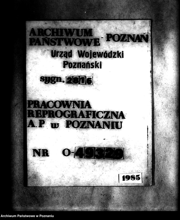 Obraz 1 z jednostki "Majątek Węgierskie powiatu średzkiego wyłączenie z art.4 i 5 ustawy o wykonanie reformy rolnej Włodzimierz Ziołecki"