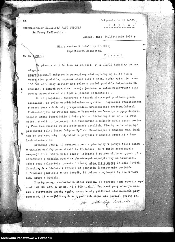 Obraz 6 z jednostki "Departament Rolnictwa"