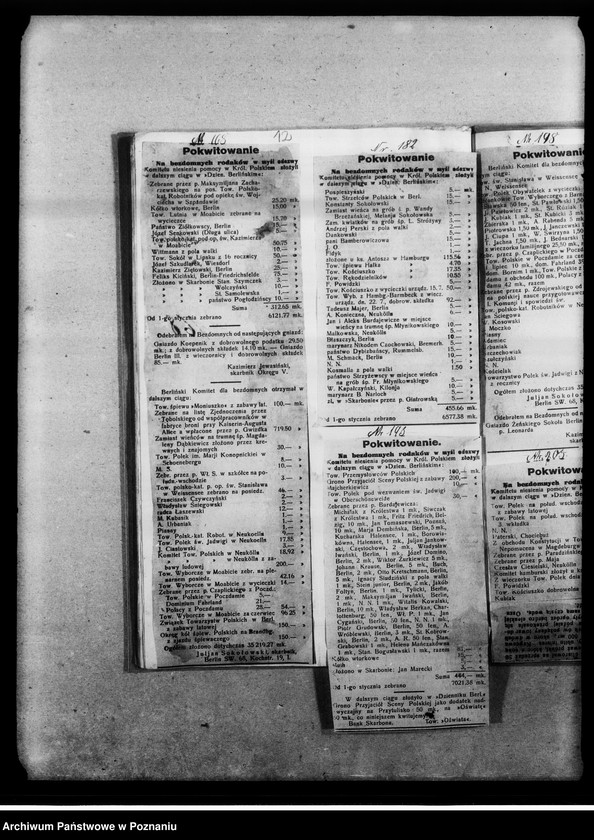 Obraz 18 z jednostki "Podziękowania w prasie za dary pieniężne dla bezdomnych Polaków. [Wycinki prasowe]"