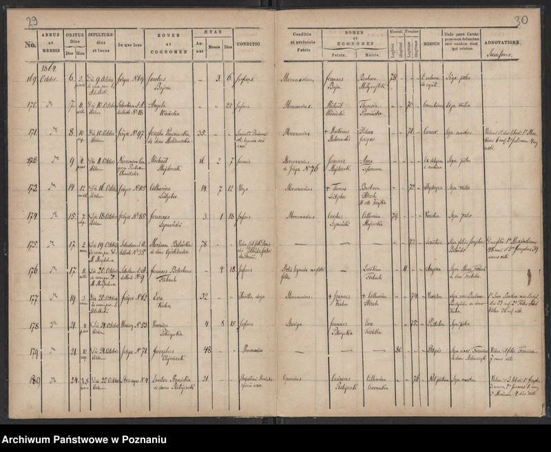 Obraz 17 z jednostki "Księga zgonów"