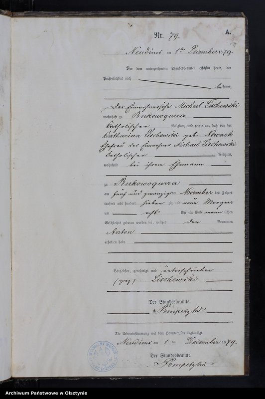 image.from.unit.number "Geburts-Neben-Register Tom II,Nr 79 - 83"