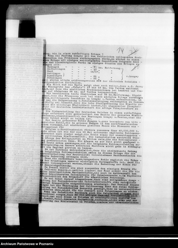 Obraz 19 z jednostki "Korespondencja różna osób prywatnych o pomoc materialną oraz korespondencja o subwencje dla "Gazety Gdańskiej" i "Gazety Olsztyńskiej". Korespondencja z Komitetem dla Bezdomnych w Berlinie."