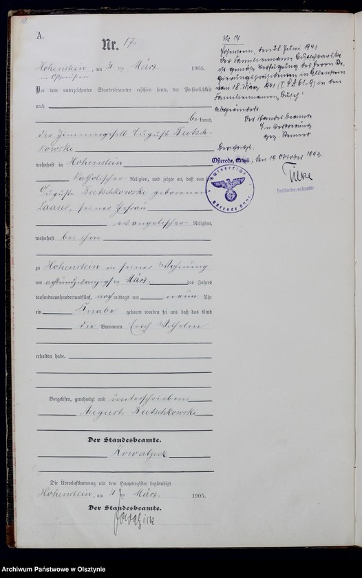 image.from.unit.number "Geburts-Neben-Register Nr 1 - 67"