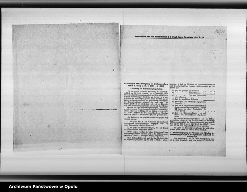 Obraz 16 z jednostki "[Wybory do sejmiku i sejmu Rzeszy]"