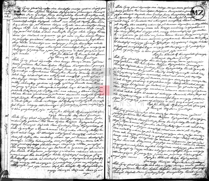 image.from.unit.number "Akta Cywilne Urodzonych Gminy Krasnopolskiey od R.1810 1 Maja do Roku 1811 1 Maja."
