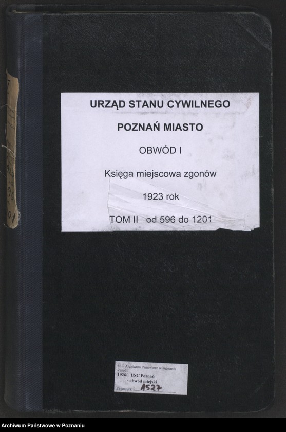 image.from.unit.number "Księga miejscowa zgonów tom II [Rejestr główny zgonów]"