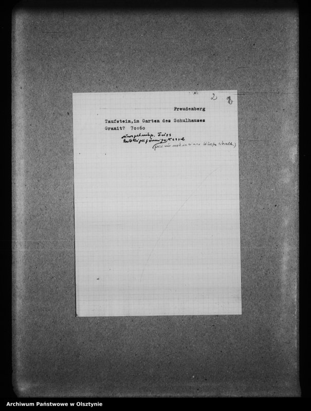 image.from.unit.number "[Inwentaryzacja zabytków w prowiecie Kętrzyn] Orte von F-K"