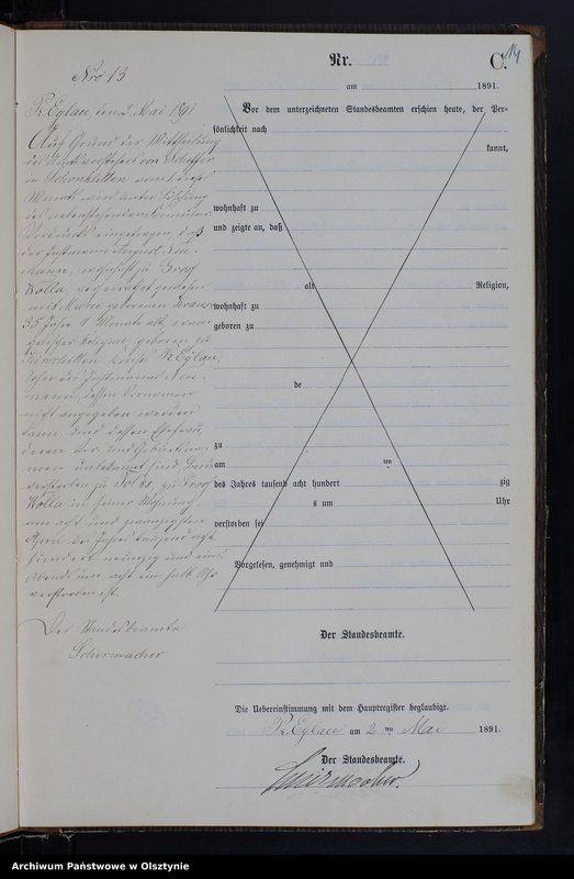 image.from.unit.number "Sterbe-Neben-Register Nr 1 - 23"