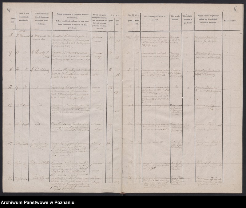 Obraz 5 z jednostki "Księga małżeństw"