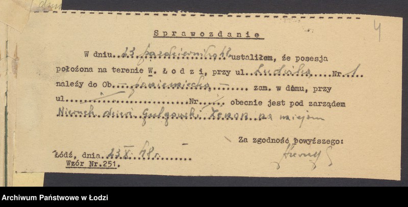 image.from.unit.number "Księga inwentarzowa nieruchomości m. Łodzi ul. Ludwika"