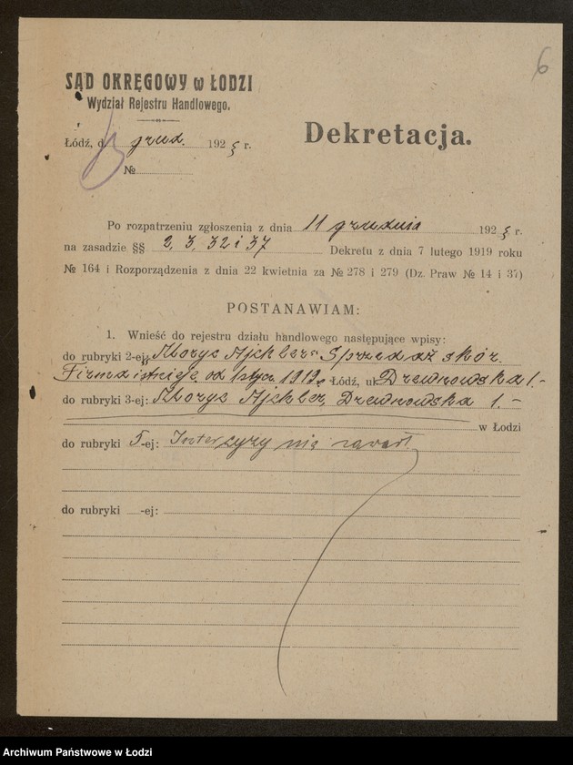 Obraz 8 z jednostki "Moryc Ajchler- sprzedaż skór"