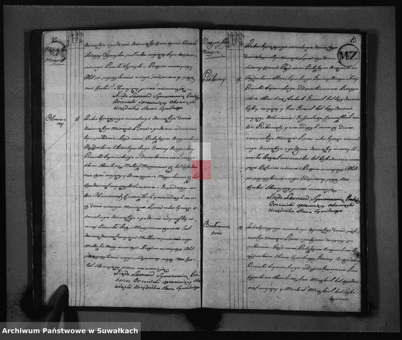 image.from.unit.number "Akta Zeszłych Gminy Berznickiey od 1 Maja 1810 Ru do 8 XII 1811 r."