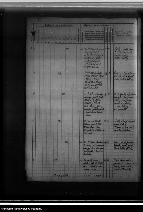 Obraz 6 z jednostki "Majętność leśna Gustawa Hahnscha w gminie Złotkowie powiat poznański program urządzania gospodarstwa leśnego na lata 1929-1939"