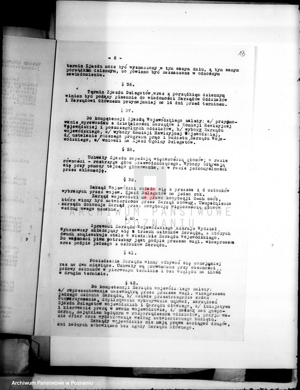 Obraz 17 z jednostki "/Centralny Związek Lokatorów i Sublokatorów Zachodniej Polski w Poznaniu/"