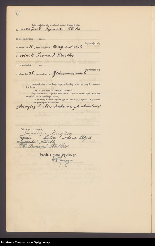 image.from.unit.number "Akta małżeństw - pierwopis nr 1-71"