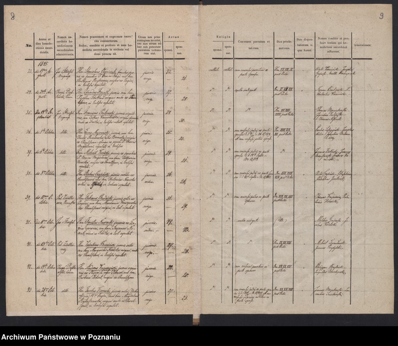 Obraz 7 z jednostki "Księga małżeństw"