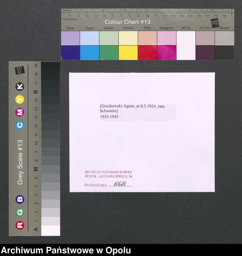 Obraz 2 z jednostki "[Grochowski Agnes, ur.8.5.1924, zam. Schwente]"