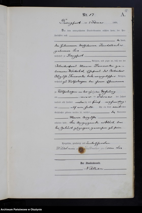 image.from.unit.number "Geburts-Haupt-Register T.I Nr 1 - 144"