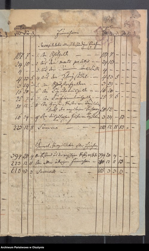 image.from.unit.number "Passenheimsche Schul-Cassen-Rechnung"