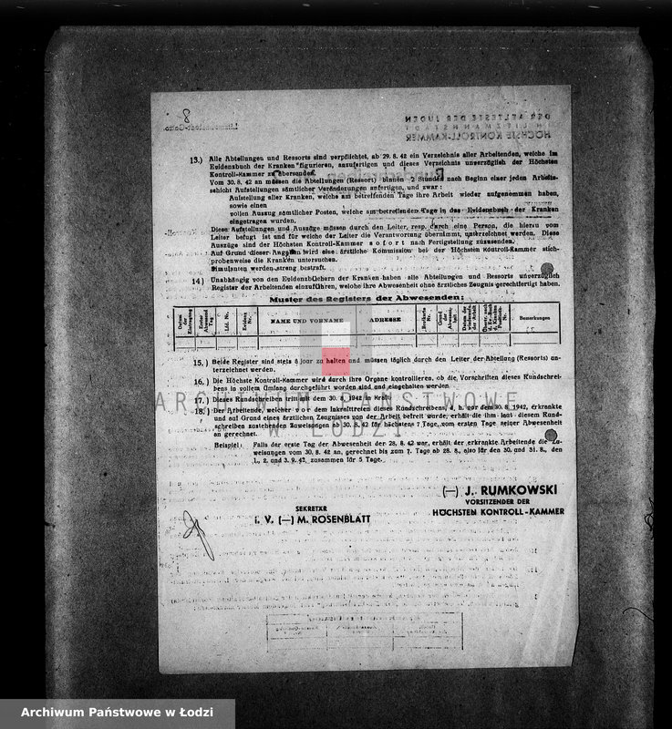 Obraz 12 z jednostki "[Okólniki wydane przez Najwyższą Izbę Kontroli]"