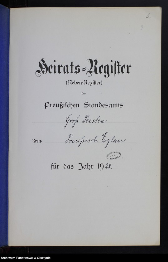 image.from.unit.number "Heiraths-Neben-Register Nr 1 - 18 [ Księga małżeństw - wtóropis ]"