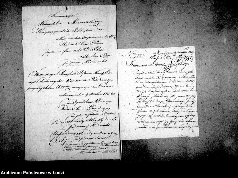 Obraz 18 z jednostki "Akta tyczące się kasy kościelnej parafii ewangelickiej Łódź"