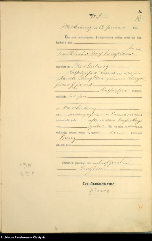 image.from.unit.number "Geburts-Haupt-Register Nr 1 - 239"