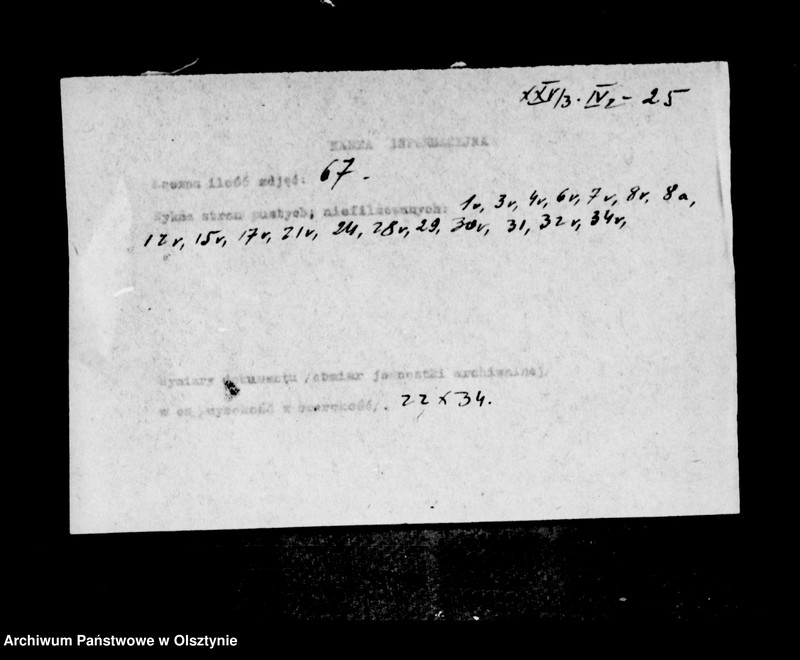 image.from.unit.number "/Schriftwechsel des Kommandeurs der 2 Kavalerie- Brigade Gf. Karl Lehndorff u. a. /"