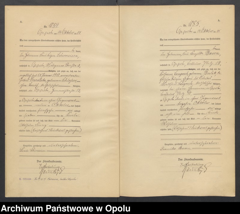 image.from.unit.number "[Księga urodzeń]  Rok 1915 Nr 1072-1319"