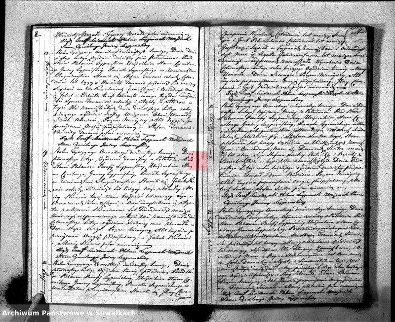 image.from.unit.number "Księga Aktów Zeyscia Gminy Leypuńskiej od 1-o Stycznia- 1823 roku"