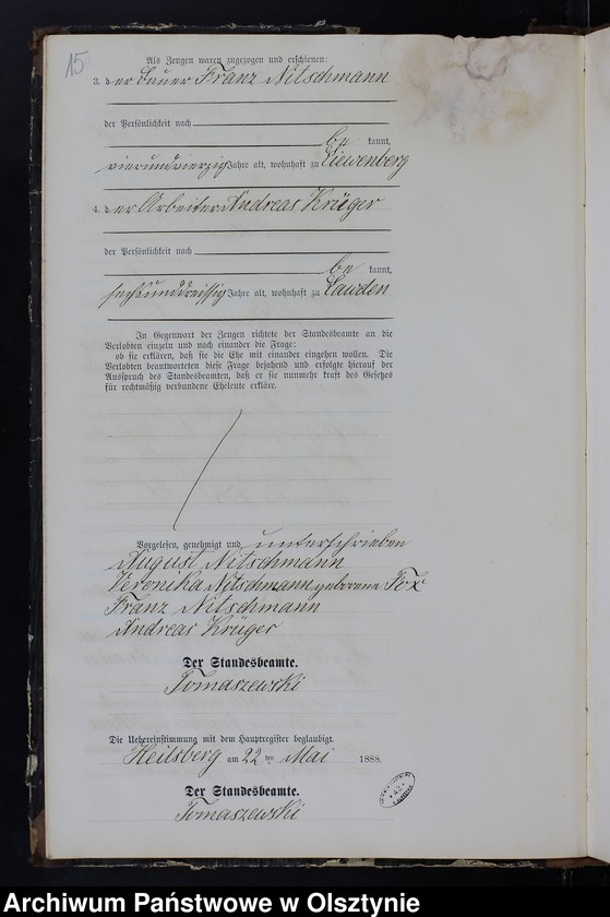 image.from.unit.number "Heiraths-Neben-Register Nr 1 - 26"