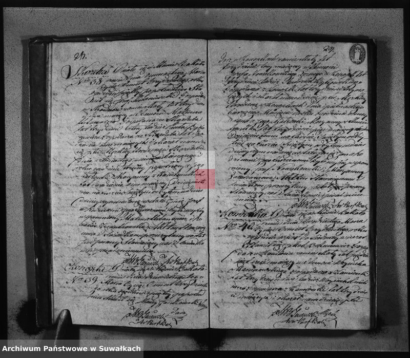 image.from.unit.number "Księga Dublikat Urzędnika Stanu Cywilnego Gminy Bakałarzewskiey pozapisywanych Urodzonych w Parafij tutejszej Umarłych i Zaślubionych Roku 1830"