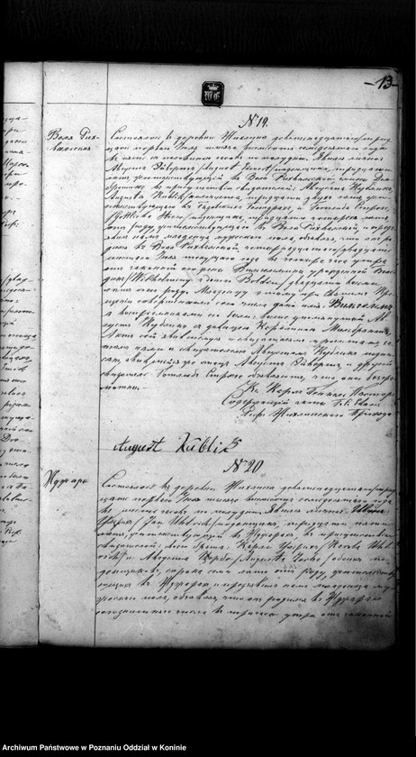 Obraz 15 z jednostki "Akta urodzeń"