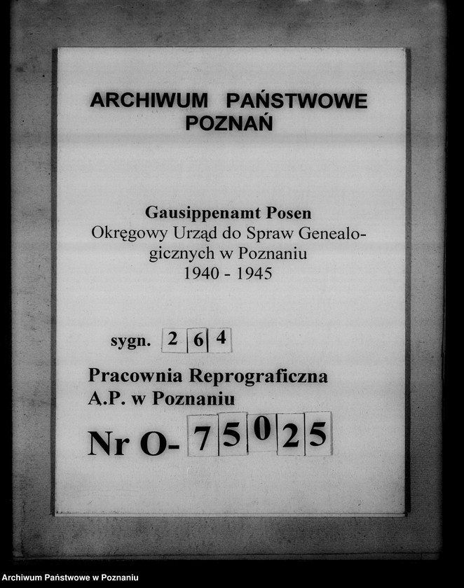 Obraz 1 z jednostki "Judenregister der Gemeinde Kreis Rawitsch [powiat rawicki]"