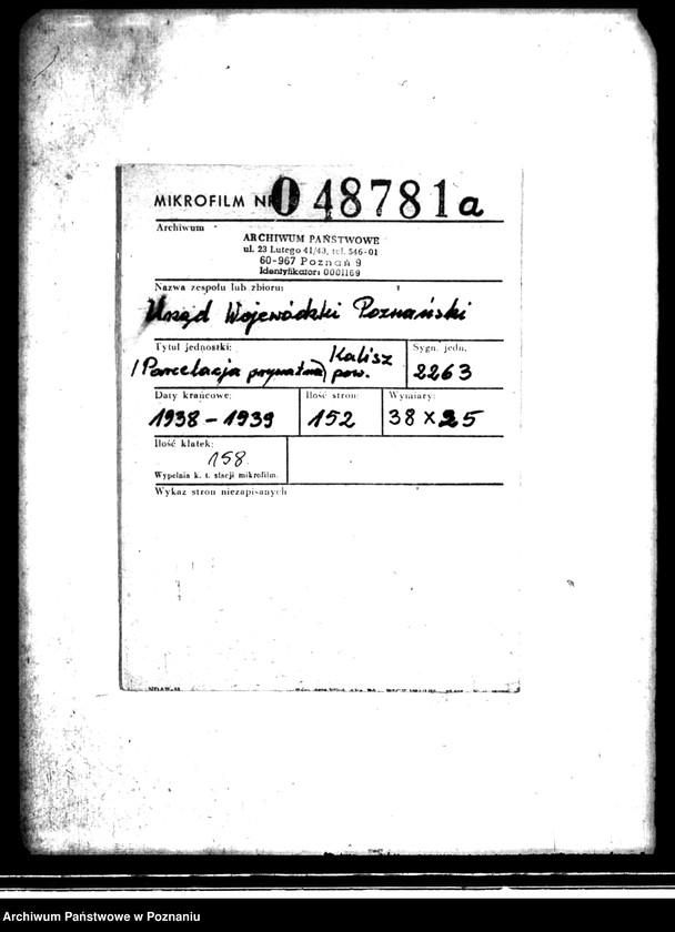 Obraz 2 z jednostki "/Parcelacja prywatna powiat kaliski/"