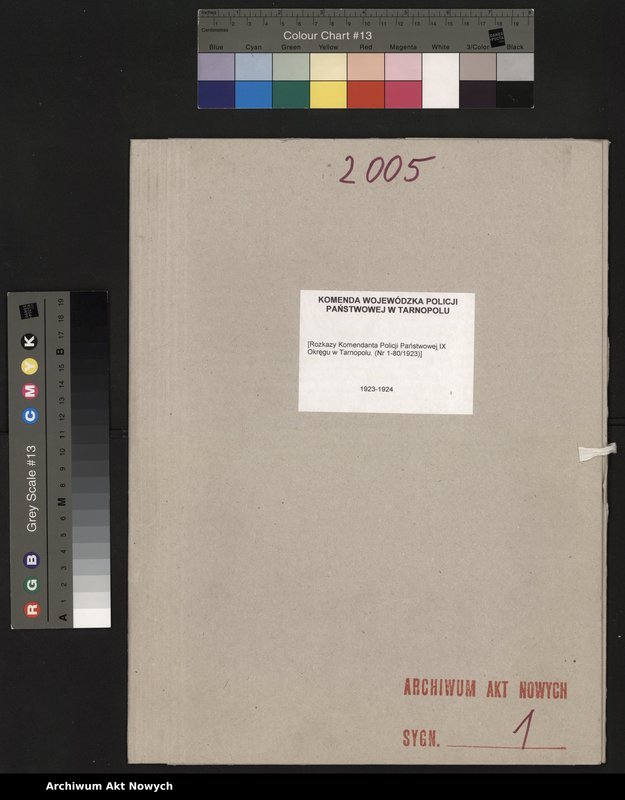 image.from.unit.number "[Rozkazy Komendanta Policji Państwowej IX Okręgu w Tarnopolu. (Nr 1-80/1923)]"