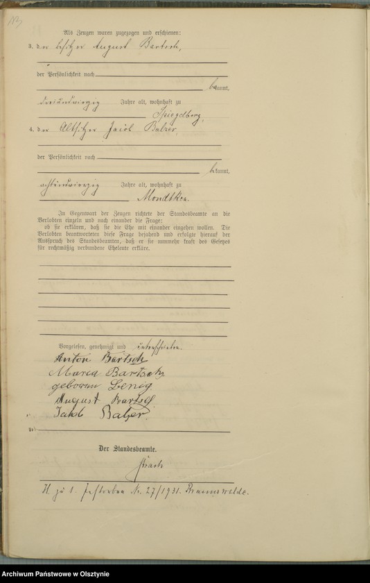 image.from.unit.number "Heiraths-Haupt-Register Nr 1 - 15"