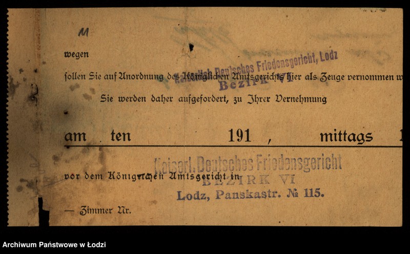 Obraz 13 z jednostki "„Bracia Szmuszkowicz”- sprzedaż i fabrykacja towarów manufakturowych"