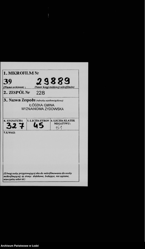 Obraz 2 z jednostki "Ofiary"