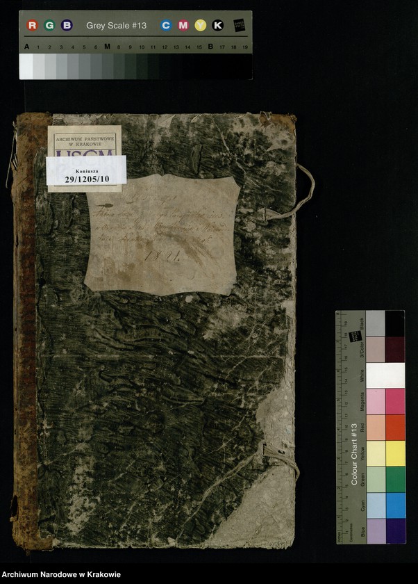 image.from.unit.number "Księga aktów stanu cywilnego Gminy Parafii Koniusza w Obwodzie Miechowskim, Powiecie Krakowskim na rok 1821"