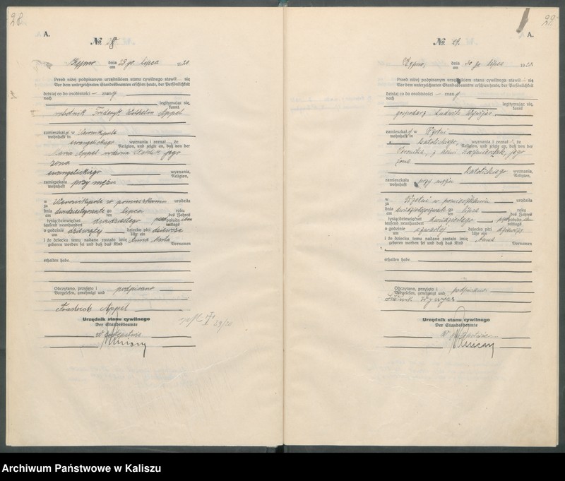 image.from.unit.number "Rejestr urodzeń (główny) - tom II"