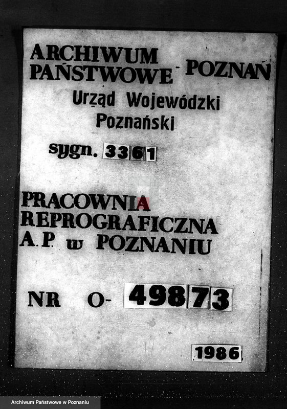 Obraz 1 z jednostki "Majętność Myjowice powiat kępiński"