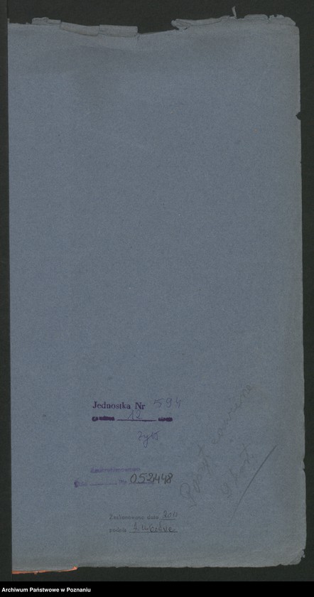 Obraz 20 z jednostki "A. betr. den polnischen Emigranten Leopold von Białkowski"