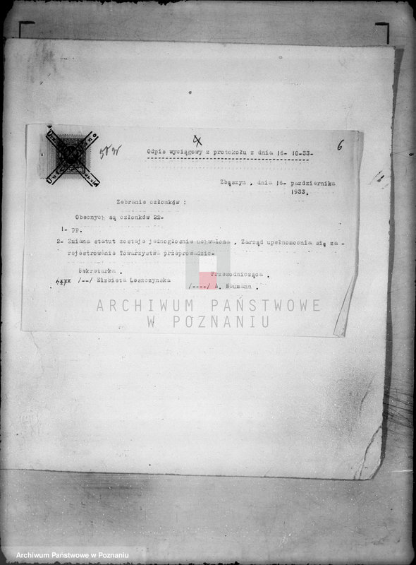 Obraz 10 z jednostki "/Stowarzyszenie Niemieckich Kobiet w Zbąszyniu/"