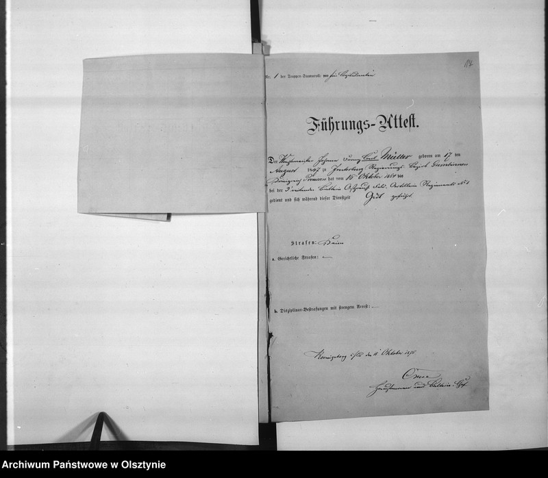 image.from.unit.number "Regierungs-Hauptkassen-Assistenten Mueller [Johann Franz Carl]. 1. Januar 1892 Regierungs-Hauptkassen-Buchhalter"