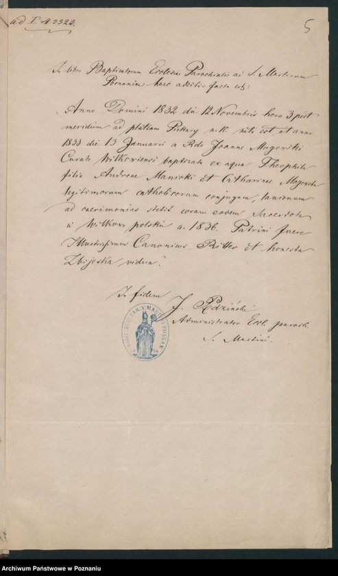 Obraz 7 z jednostki "Księga urodzeń"