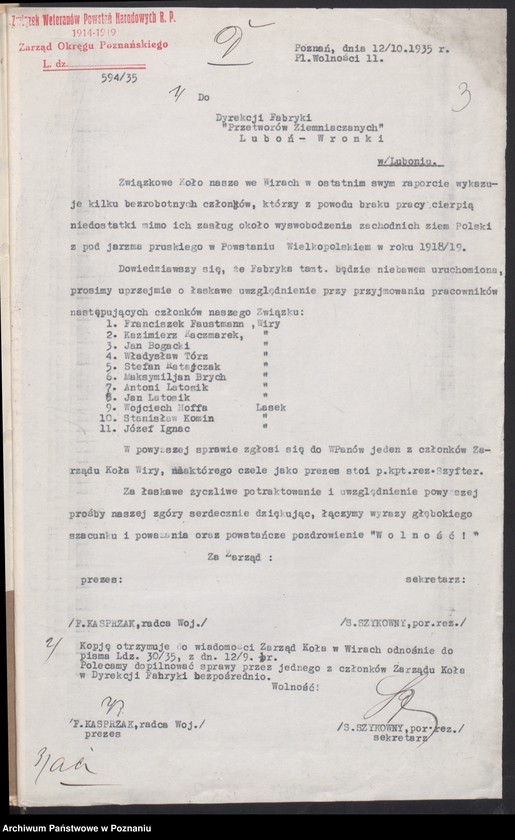 Obraz 6 z jednostki "Wiry, powiat Poznań."