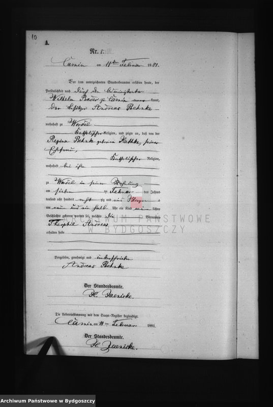 image.from.unit.number "Akta urodzeń - pierwopis nr 1-38"