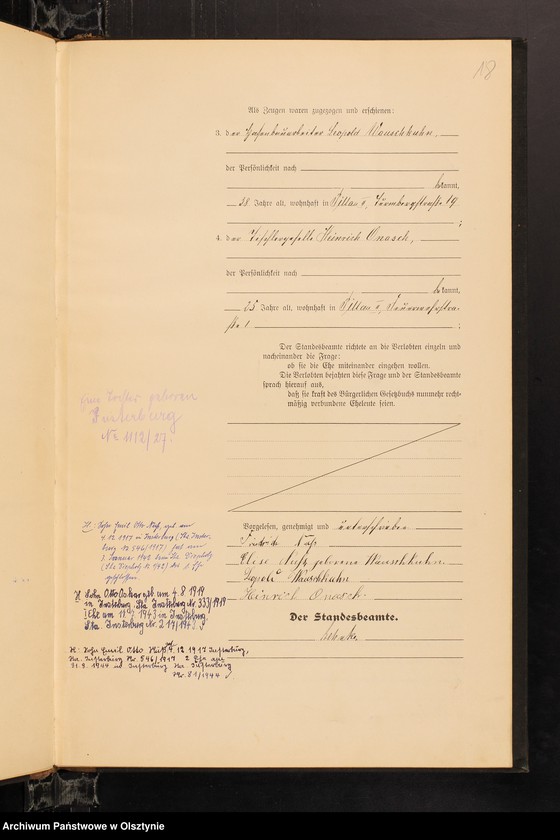 image.from.unit.number "Heiraths-Haupt-Register Nr 1 - 26 i 1 - 17"