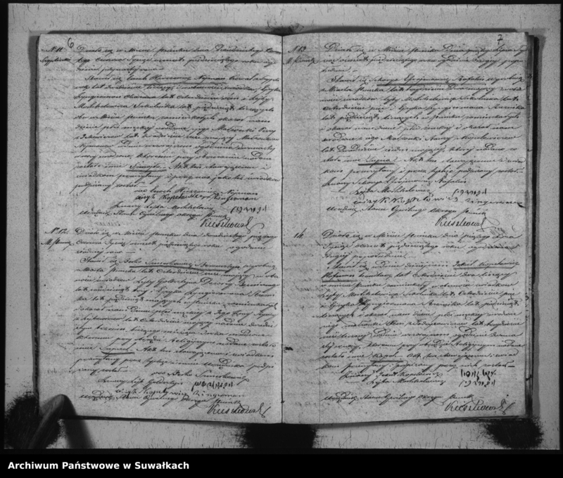 image.from.unit.number "Duplikat Akt Urodzonych, Zaślubionych i Umarłych Urzędnika Stanu Cywilnego Okręgu Puńsk z r.1850."